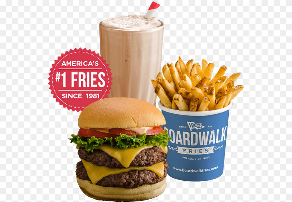 Boardwalk Fries Ocean City, Burger, Food Free Png Download