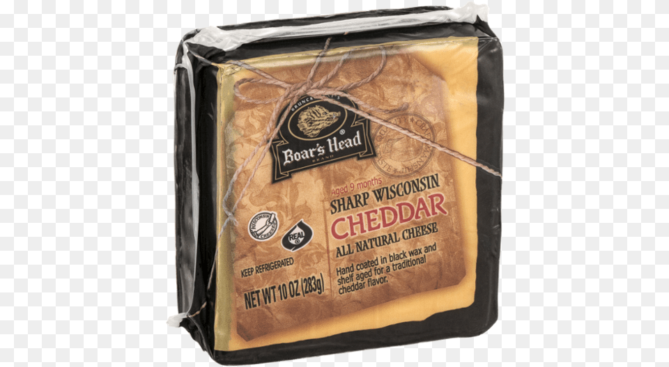 Boars Head Sharp Cheddar, Cheese, Food, Bread Free Transparent Png