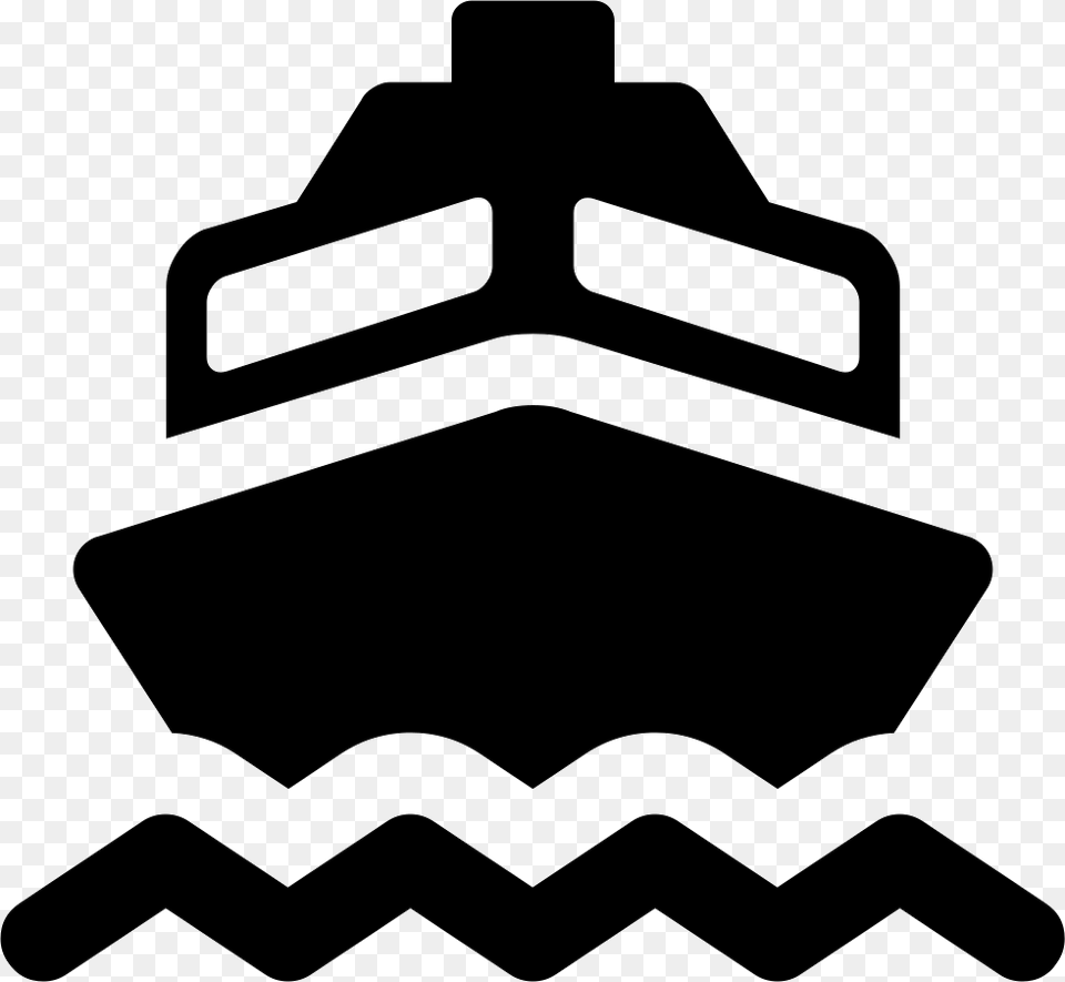 Boat, Stencil, Cross, Symbol, Logo Png Image