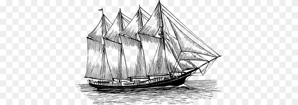 Boat Gray Free Transparent Png