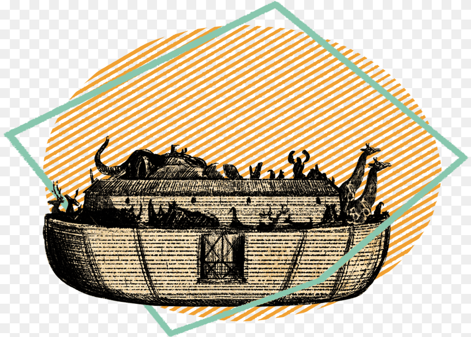 Boat, Basket, Art, Animal, Wildlife Free Png