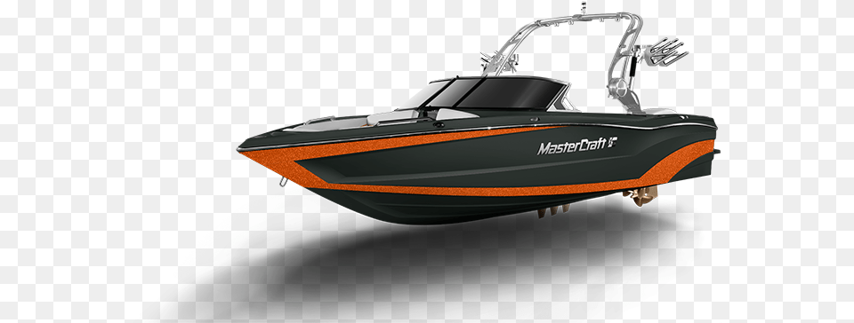 Boat Black Mastercraft Wake Boat, Transportation, Vehicle, Watercraft, Yacht Free Png Download