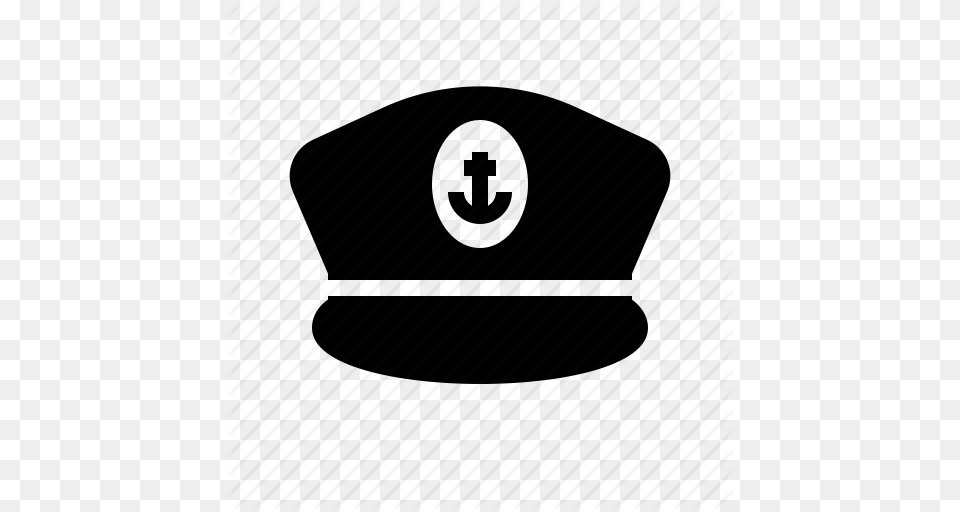Boat Captain Hat Nautical Sail Sailor Ship Icon, Clothing, Baseball Cap, Cap, Accessories Png Image