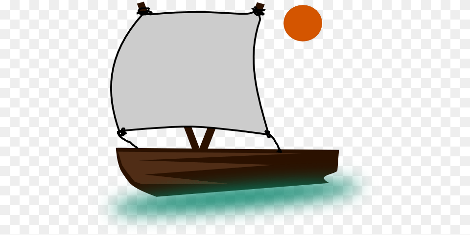 Boat Clip Art Cartoon Boat, Sailboat, Transportation, Vehicle, Dinghy Free Transparent Png