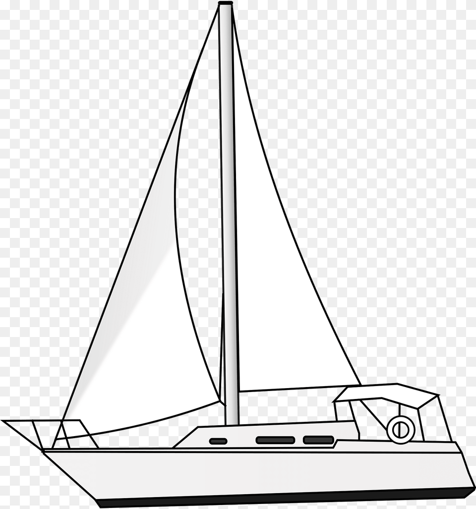 Boat Clipart, Sailboat, Transportation, Vehicle, Yacht Png