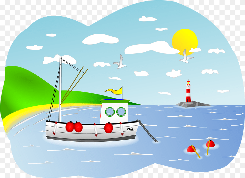 Boat Clipart Beach My Travel Diary Kids Travel Journal Book, Sailboat, Vehicle, Transportation, Yacht Png