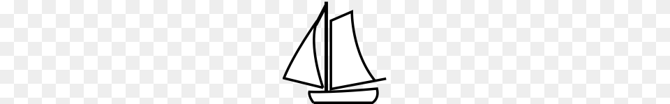 Boat Clipart Black And White Clip Art, Sailboat, Transportation, Vehicle Free Png Download