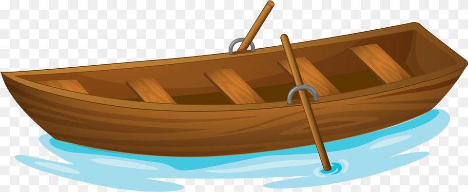 Boat Clipart Leak Boat On Water Clipart, Dinghy, Transportation, Vehicle, Watercraft Free Transparent Png