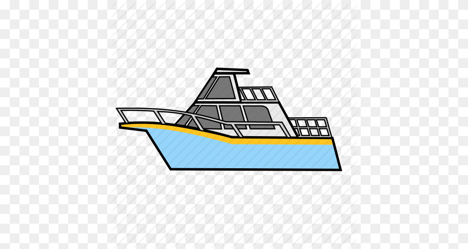 Boat Cruise Ship Travel Vacation Yacht Icon, Transportation, Vehicle, Watercraft Png Image