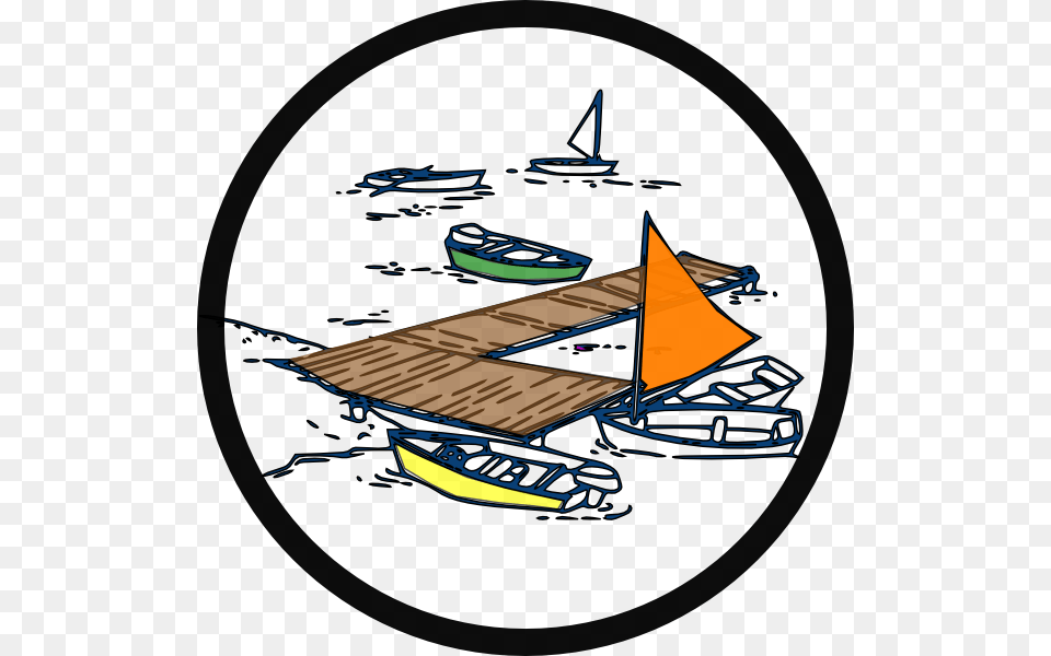 Boat Dock Clip Art, Dinghy, Sailboat, Transportation, Vehicle Png Image