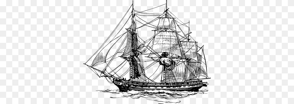 Boat Frigate Ocean Sea Ship War Warship Bo Boat Coloring Pages For Adults, Gray Png Image