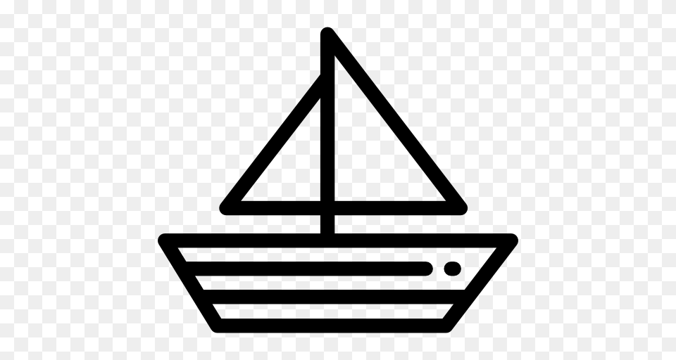 Boat Icon, Triangle, Symbol Free Png