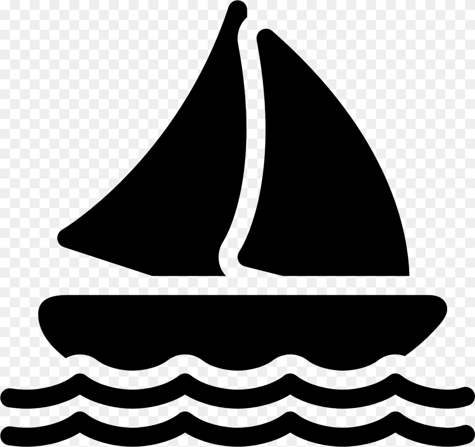 Boat Icon Pngimgkid Com The Image Kid Has It Transportasi Clip Art Black White, Gray Free Png