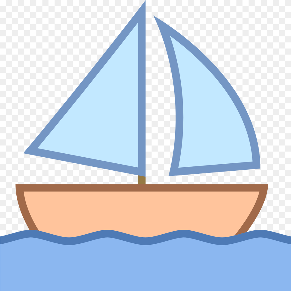 Boat Icon Sailboat, Transportation, Vehicle, Yacht, Dinghy Png Image