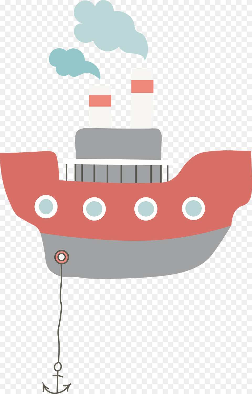 Boat In Ocean Clipart, Appliance, Device, Electrical Device, Steamer Free Png Download