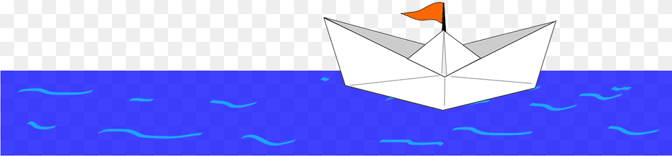 Boat Paper Folded Ship Water Image Triangle, Art, Origami Png
