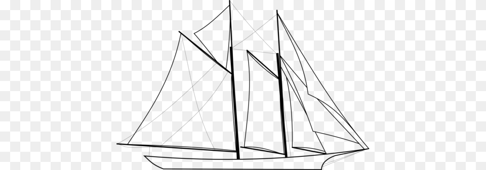Boat The Physics Of Sailing, Gray Free Png Download