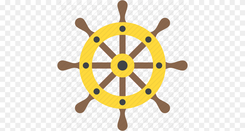 Boat Wheel Captain Rudder Helm Ship Steering Ship Wheel Icon, Aircraft, Airplane, Transportation, Vehicle Free Png Download
