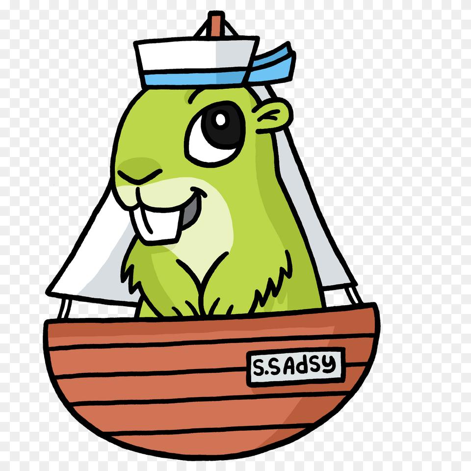 Boating Adsy, Cartoon Free Transparent Png