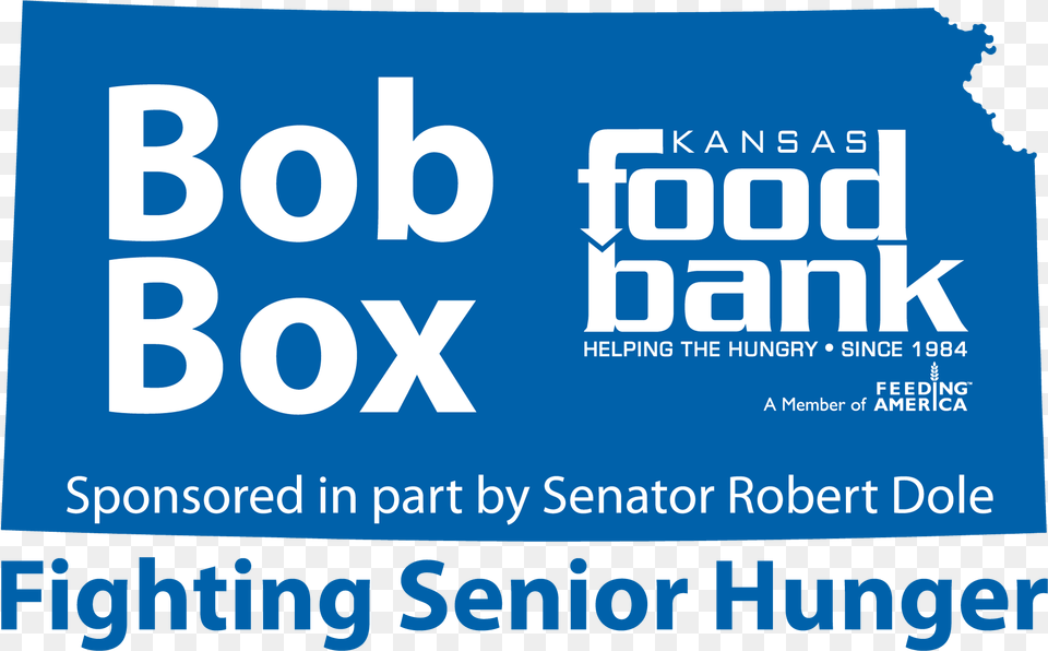 Bob Box Kansas Food Bank Logo, Advertisement, Poster, Scoreboard, Text Png
