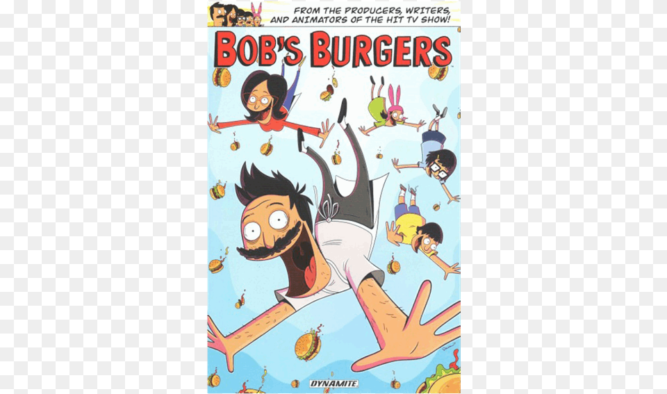 Bob Burger Comic Cover, Book, Comics, Publication, Person Png