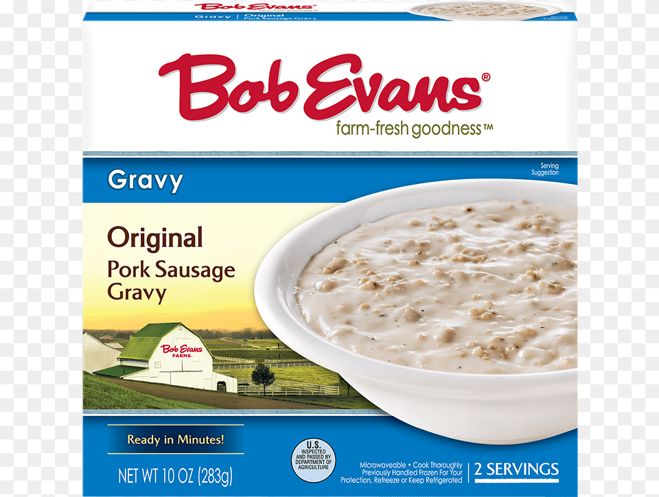 Bob Evans Mashed Potatoes, Breakfast, Food, Oatmeal Free Png Download