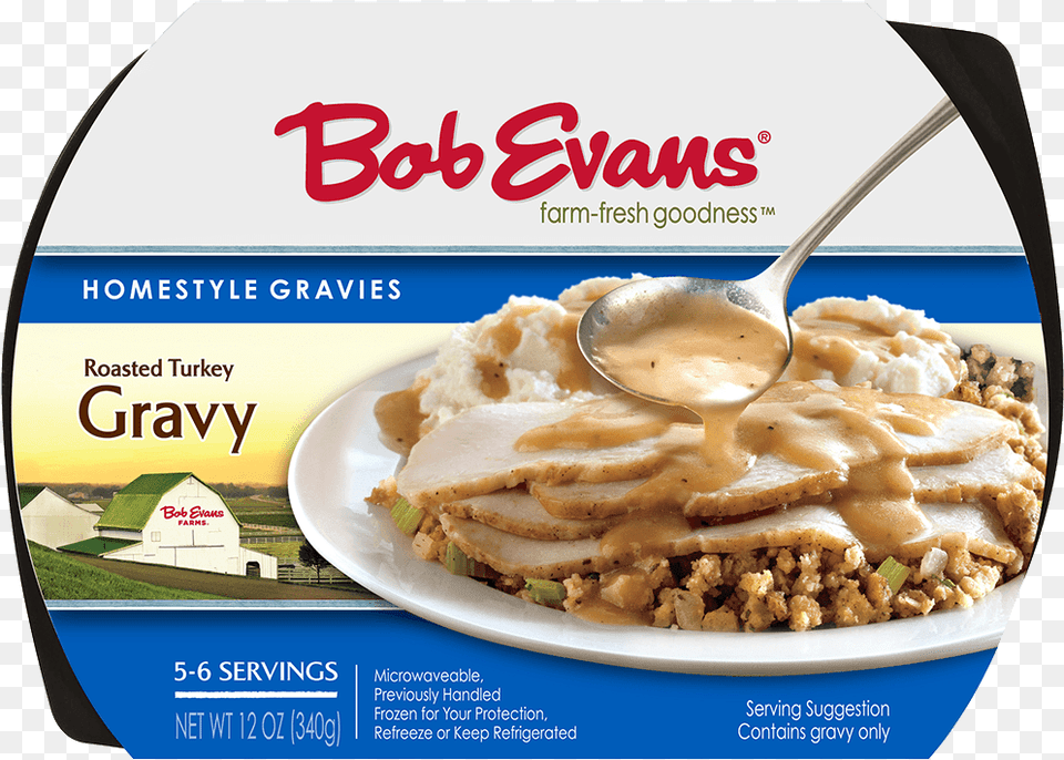 Bob Evans Roasted Turkey Gravy 12 Oz Bowl, Food Png