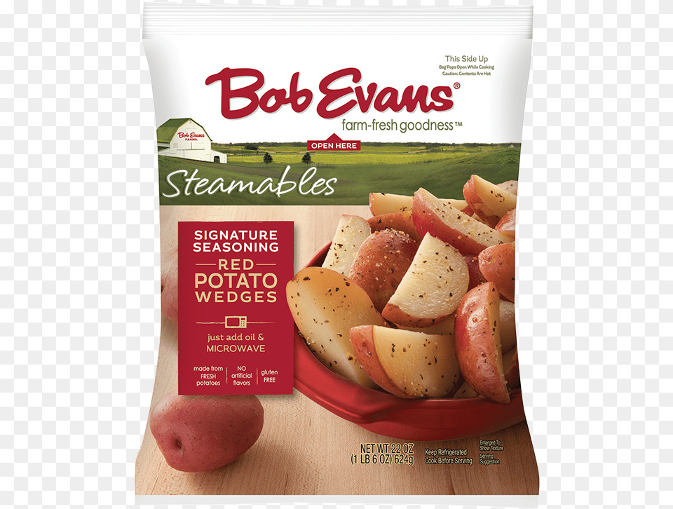 Bob Evans Signature Seasoning Red Potato Wedges Bob Evans Red Potatoes Steakhouse, Food, Plant, Produce, Vegetable Free Transparent Png