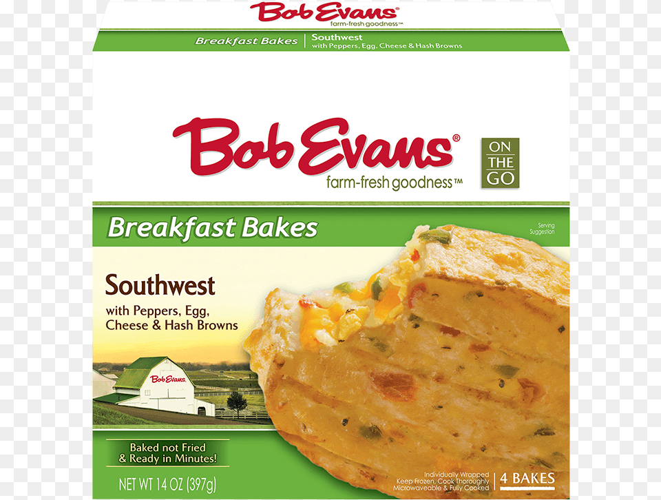 Bob Evans Southwest Breakfast Bake Bob Evans Mashed Potatoes, Advertisement, Poster, Bread, Food Free Png