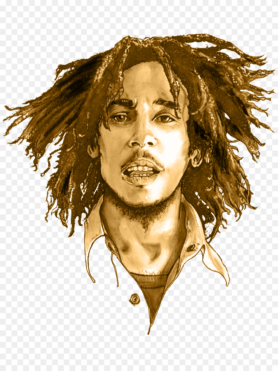 Bob Marley, Portrait, Photography, Face, Head Png
