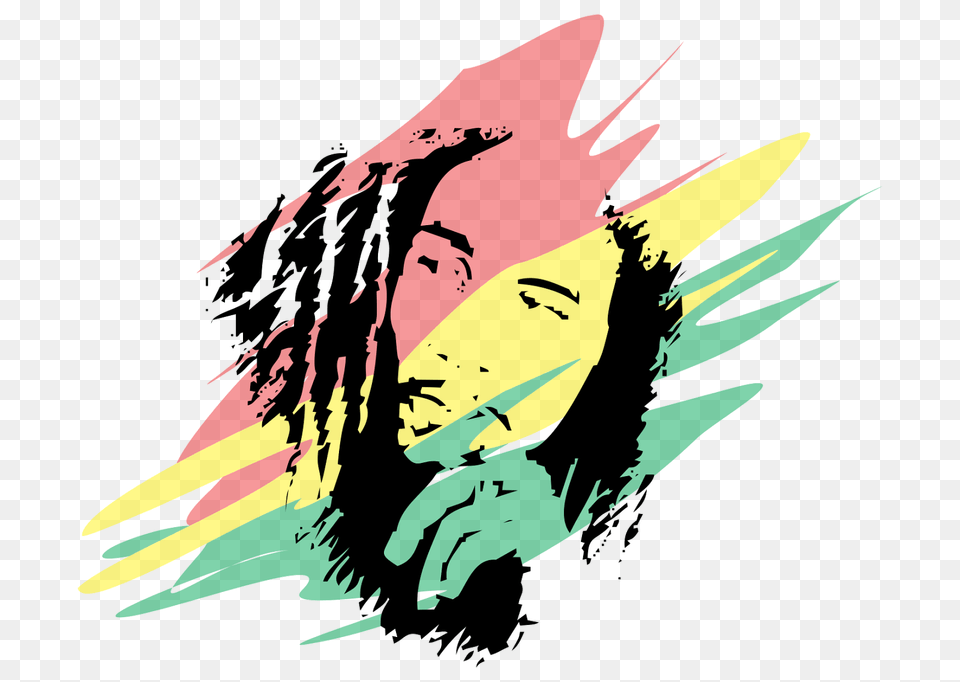 Bob Marley, Art, Graphics, Modern Art, Person Png