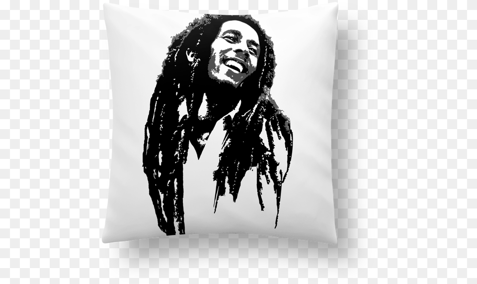 Bob Marley, Cushion, Home Decor, Adult, Person Free Png Download