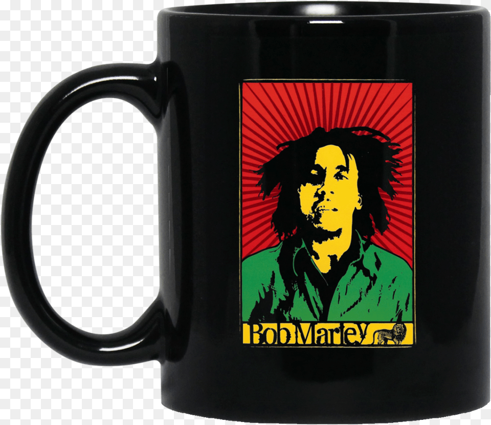 Bob Marley Banner Mug Harry Potter Cat Mug, Adult, Person, Female, Woman Free Png Download