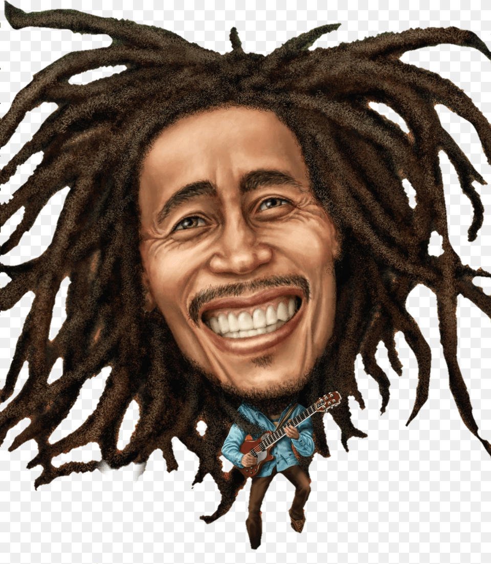 Bob Marley Bob Marley, Smile, Face, Portrait, Photography Free Png Download