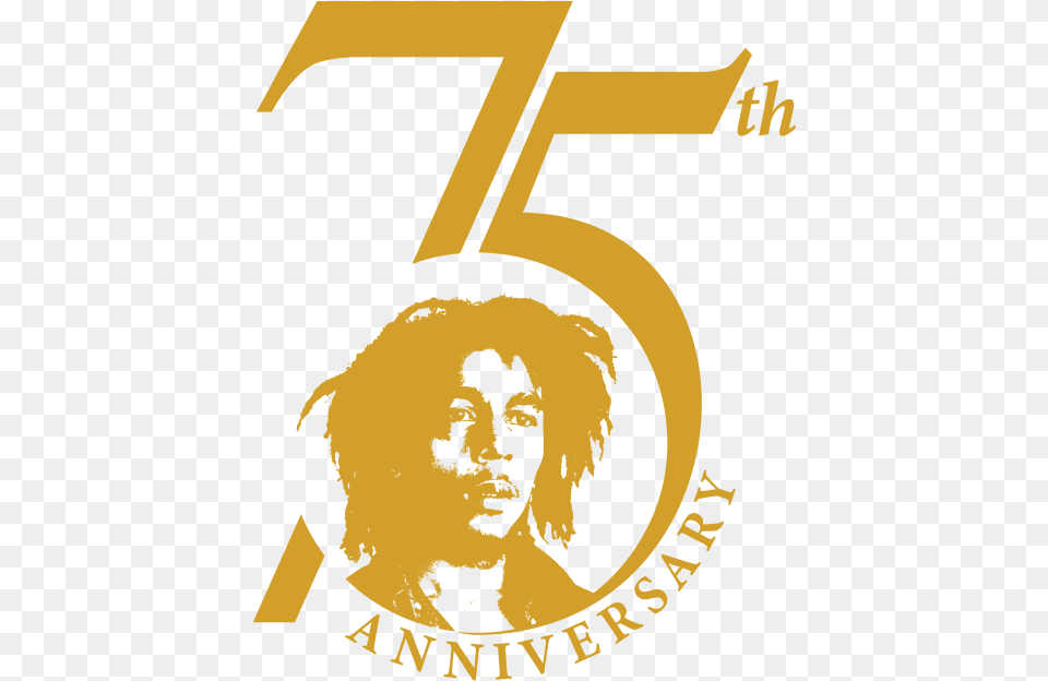 Bob Marley Bob Marley 75th Birthday, Logo, Adult, Male, Man Free Png Download
