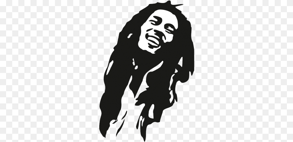 Bob Marley Bob Marley Vector, Stencil, Person, Face, Head Png