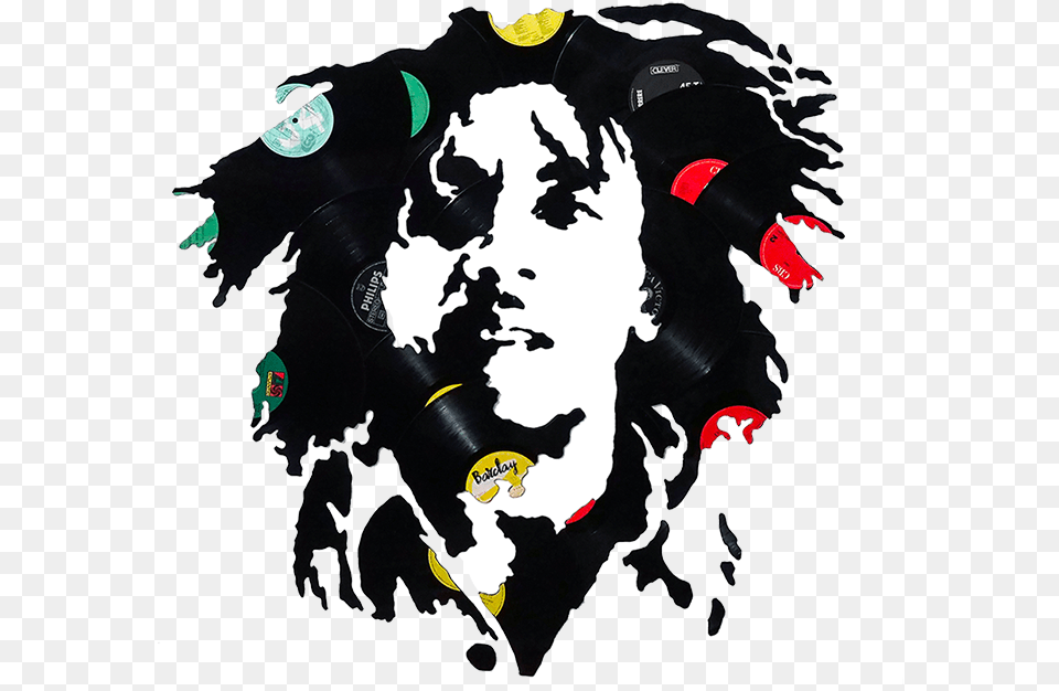 Bob Marley By Willy Bass Bob Marley Stencil Art, Baby, Person, Electronics, Hardware Free Png