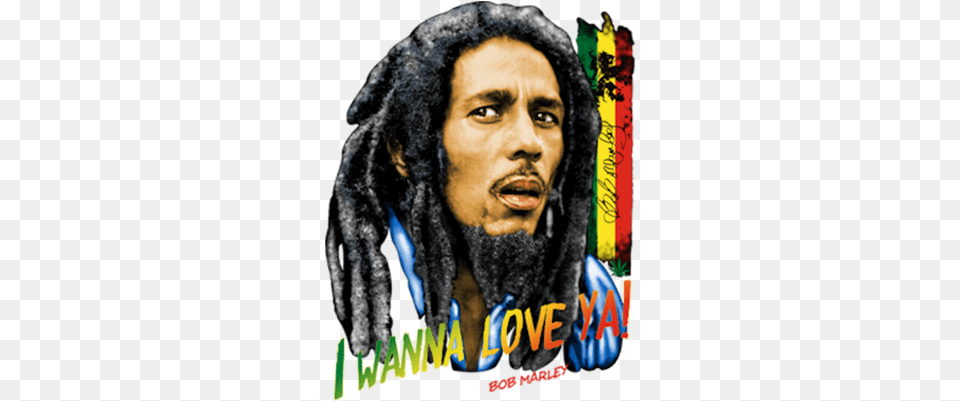 Bob Marley I Wanna Love Ya Bob Marley Picture, Portrait, Photography, Face, Head Free Png