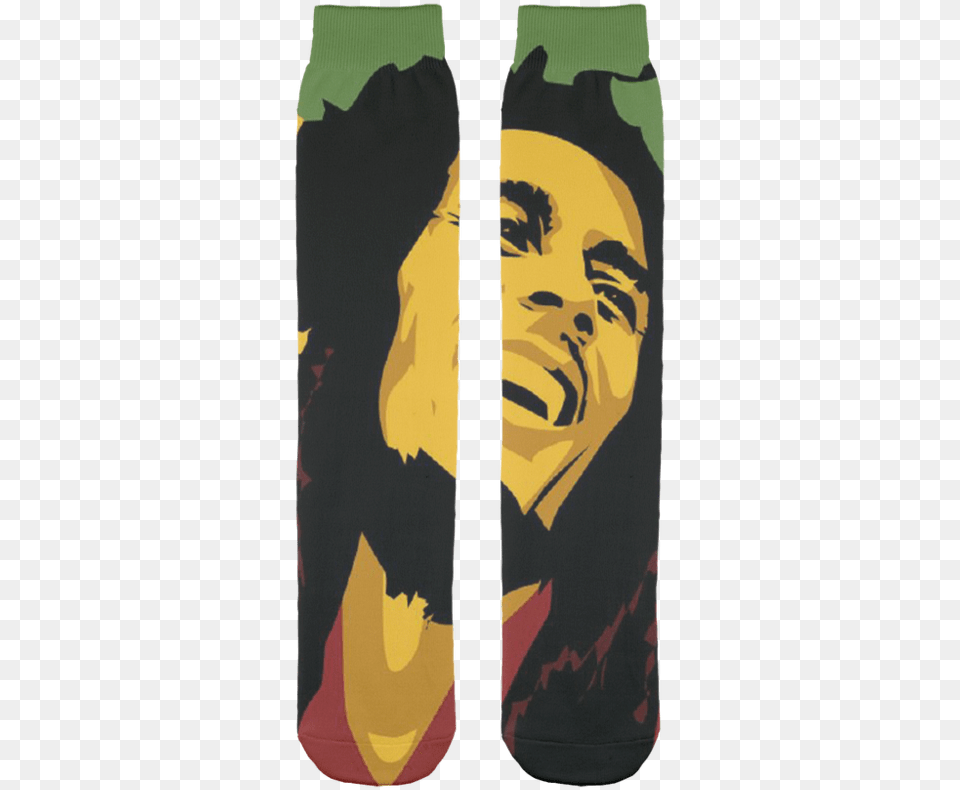 Bob Marley Print Socks Sock, Home Decor, Art, Painting, Adult Free Png