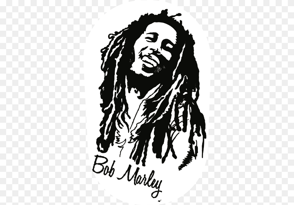 Bob Marley T One Love Bob Marley, Stencil, Photography, Adult, Male Free Png