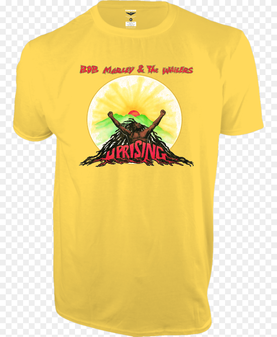 Bob Marley Uprising T Shirt Cd Bob Marley Uprising, Clothing, T-shirt, Adult, Female Png