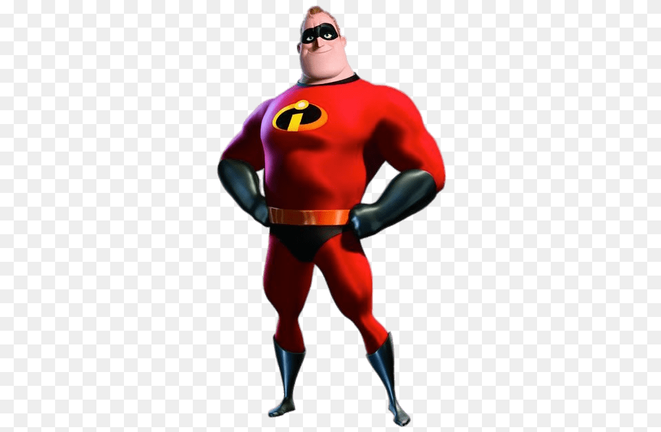 Bob Parr Mr Incredible, Cape, Clothing, Costume, Person Free Png Download