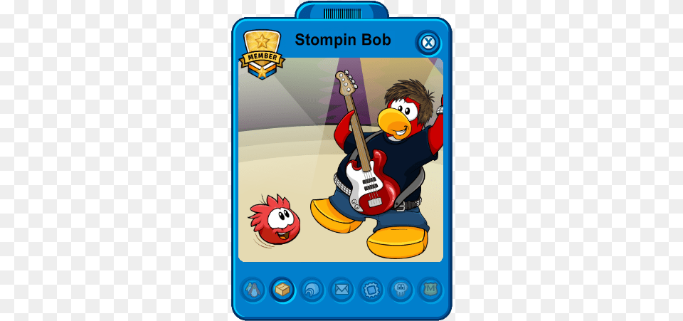 Bob Pc Club Penguin, Guitar, Musical Instrument, Boy, Child Png Image