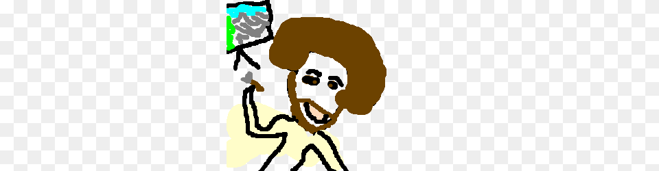 Bob Ross, Baby, Person, Face, Head Png Image