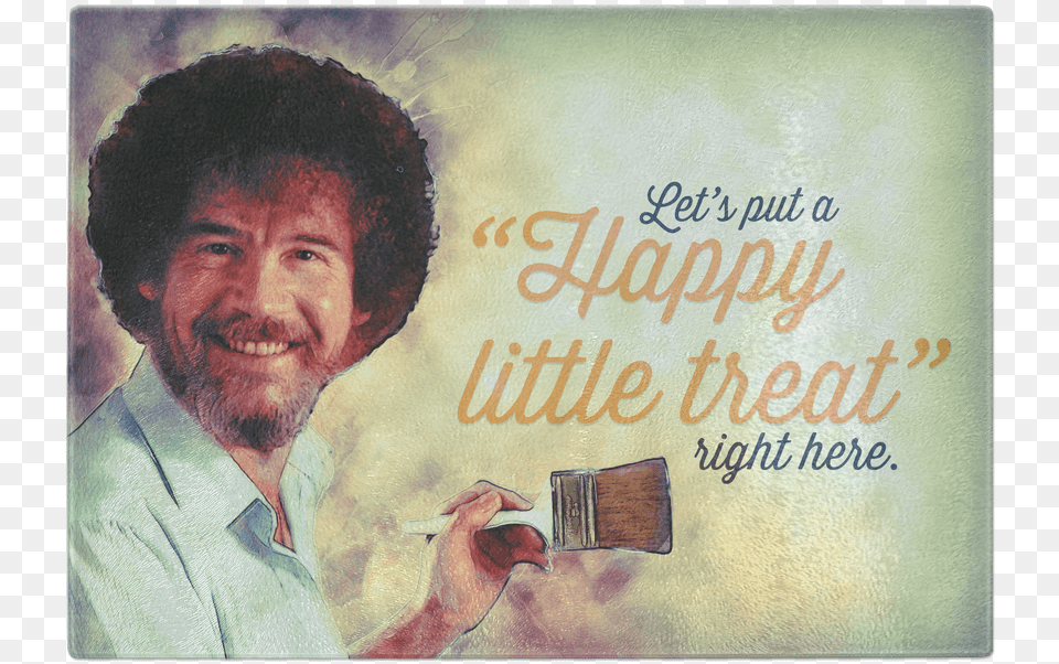 Bob Ross, Tool, Brush, Device, Face Free Png