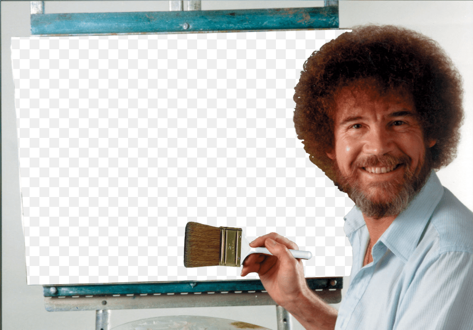 Bob Ross Happy Little Accidents The Wit Amp Wisdom, Adult, Person, Man, Male Free Transparent Png