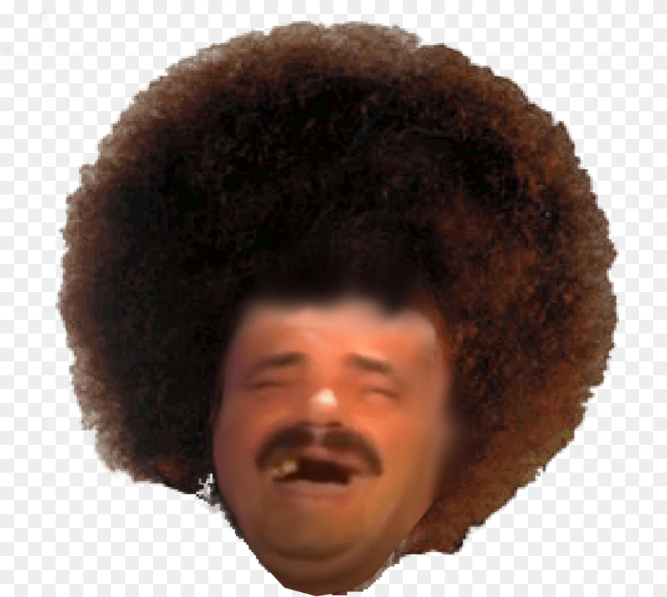 Bob Ross Head Bob Ross Face, Person, Adult, Female, Woman Png Image