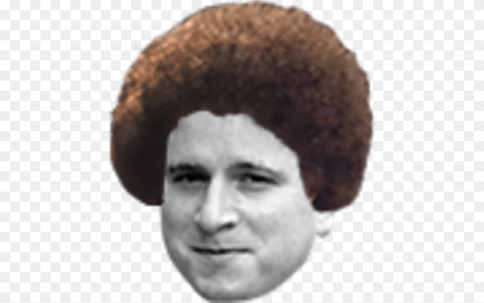 Bob Ross Headgear Head Forehead Hat Kappaross Twitch, Cap, Clothing, Person, Adult Free Transparent Png