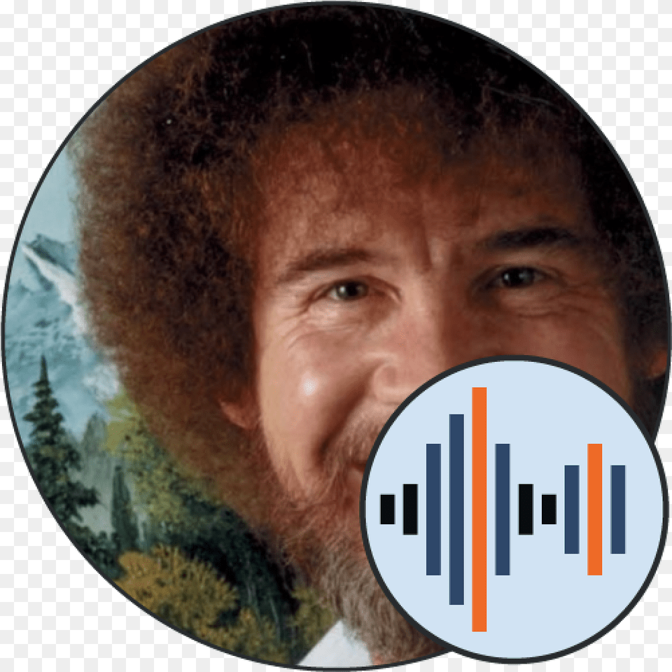 Bob Ross Soundboard 101 Soundboards Hair Design, Face, Head, Person, Photography Png