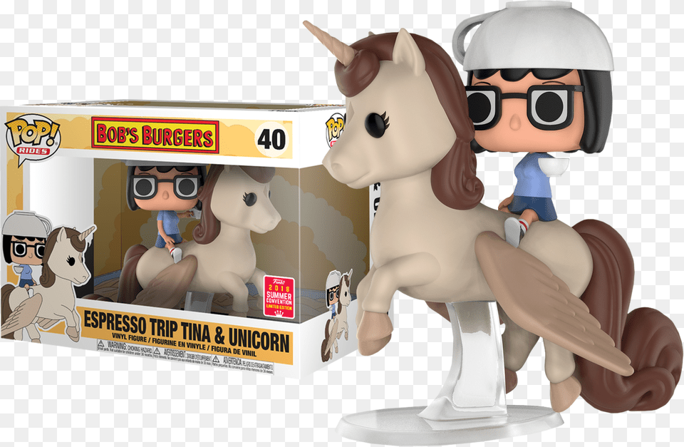 Bob S Burgers Funko Pop Espresso Trip Tina, Baby, Figurine, Person, Face Free Png